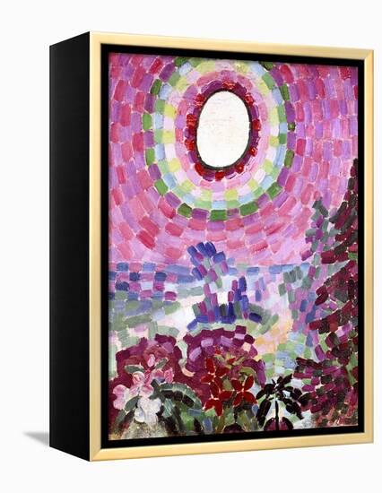 Passage with Disc,1906-Robert Delaunay-Framed Premier Image Canvas