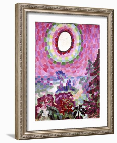 Passage with Disc,1906-Robert Delaunay-Framed Giclee Print