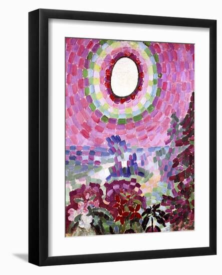 Passage with Disc,1906-Robert Delaunay-Framed Giclee Print