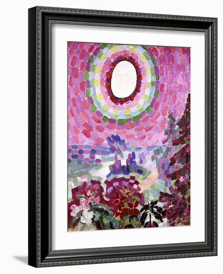 Passage with Disc,1906-Robert Delaunay-Framed Giclee Print