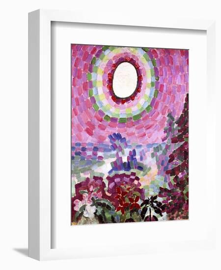 Passage with Disc,1906-Robert Delaunay-Framed Giclee Print