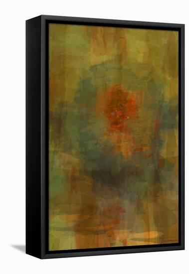 Passages Tryptic Center-Michael Tienhaara-Framed Stretched Canvas