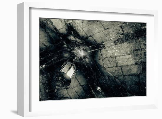 Passageway Lantern, from the Series Church of the Holy Sepulchre, 2016-Joy Lions-Framed Giclee Print
