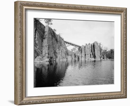 Passaic Falls, 1890-1901-American Photographer-Framed Photographic Print