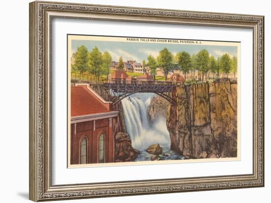 Passaic Falls, Paterson, New Jersey-null-Framed Art Print