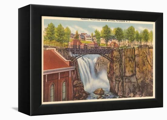 Passaic Falls, Paterson, New Jersey-null-Framed Stretched Canvas