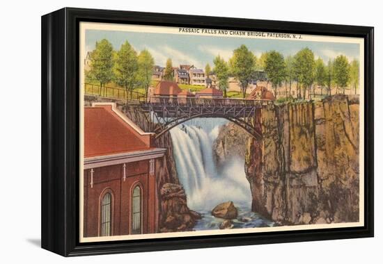 Passaic Falls, Paterson, New Jersey-null-Framed Stretched Canvas