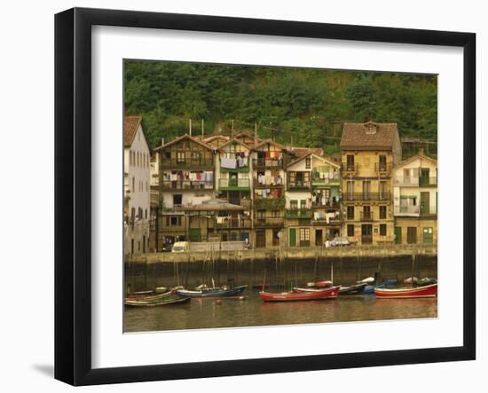 Passajes De San Juan Near San Sebastian, Pais Vasco, Spain-Michael Busselle-Framed Photographic Print