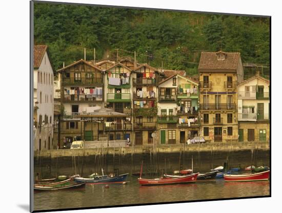 Passajes De San Juan Near San Sebastian, Pais Vasco, Spain-Michael Busselle-Mounted Photographic Print