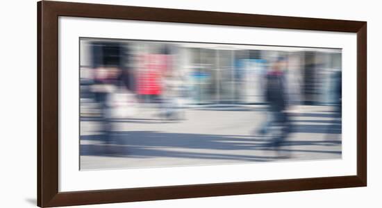 Passants anonymes, 2014-Nicolas Le Beuan Benic-Framed Giclee Print