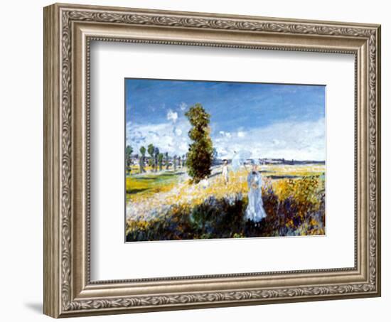 Passeggiata-Claude Monet-Framed Art Print