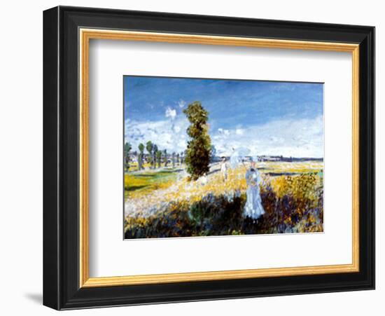 Passeggiata-Claude Monet-Framed Art Print