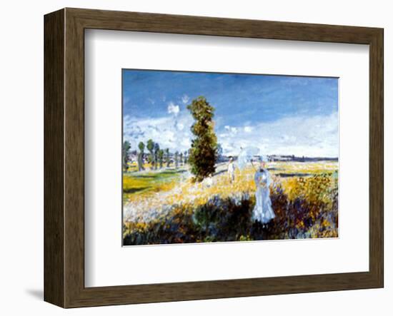 Passeggiata-Claude Monet-Framed Art Print