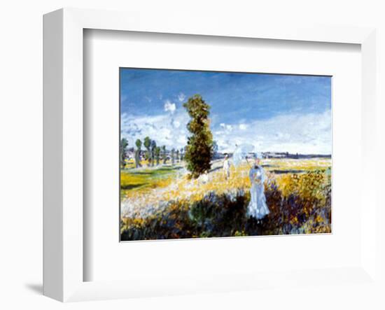 Passeggiata-Claude Monet-Framed Art Print