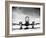 Passenger Airplane on Runway-Philip Gendreau-Framed Photographic Print