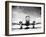 Passenger Airplane on Runway-Philip Gendreau-Framed Photographic Print