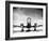 Passenger Airplane on Runway-Philip Gendreau-Framed Photographic Print