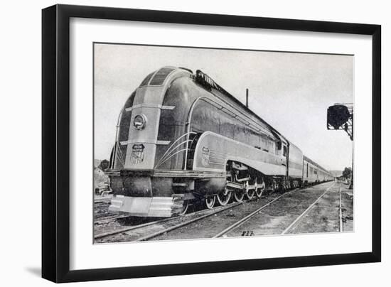 Passenger Train, Pullman of the Pacific Union, America, 20th Century-null-Framed Giclee Print