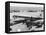 Passengers Boarding a Bea Vanguard Aeroplane Straight from the Runway-null-Framed Premier Image Canvas