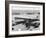 Passengers Boarding a Bea Vanguard Aeroplane Straight from the Runway-null-Framed Photographic Print