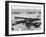 Passengers Boarding a Bea Vanguard Aeroplane Straight from the Runway-null-Framed Photographic Print