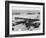 Passengers Boarding a Bea Vanguard Aeroplane Straight from the Runway-null-Framed Photographic Print