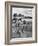 Passengers Leaving a Twa Flight at the Airport-Peter Stackpole-Framed Photographic Print