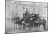 Passengers Prepare for their Journey on Bianconi's Galway-Clifden Mail Car, Ireland, 1880S-Robert French-Mounted Giclee Print