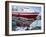 Passengers Take Small Boat to Cruise Ship Anchored Close Inshore,Antarctic Peninsula, Antarctica-Renner Geoff-Framed Photographic Print