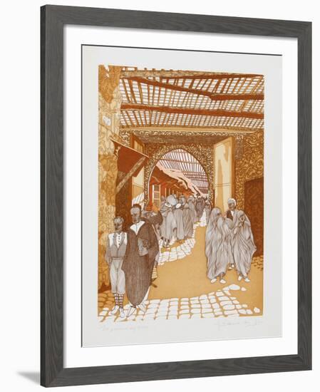 Passers By-Guillaume Azoulay-Framed Limited Edition