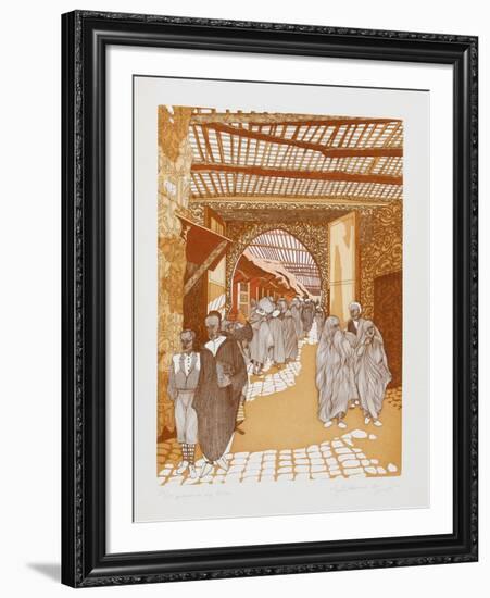 Passers By-Guillaume Azoulay-Framed Limited Edition