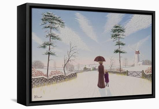 Passing Clouds-Peter Szumowski-Framed Premier Image Canvas