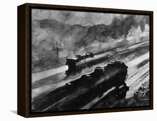 Passing in the Night-Otto Kuhler-Framed Premier Image Canvas