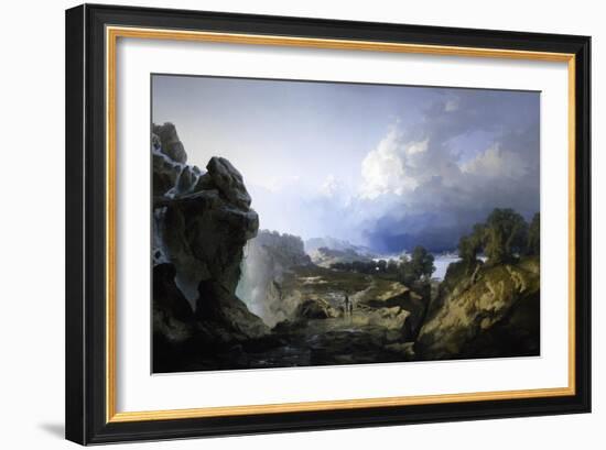 Passing of Storm, 1856-Giuseppe Camino-Framed Giclee Print