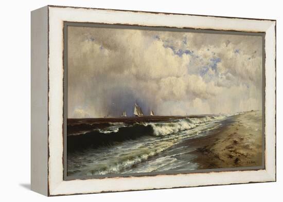 Passing Shower-Francis Augustus Silva-Framed Premier Image Canvas