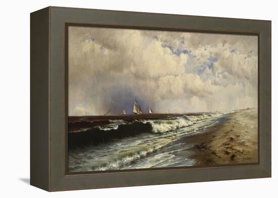 Passing Shower-Francis Augustus Silva-Framed Premier Image Canvas