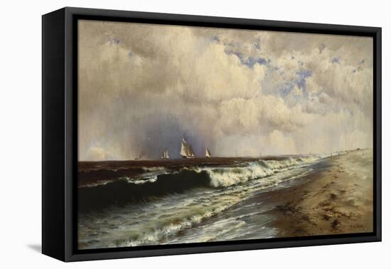 Passing Shower-Francis Augustus Silva-Framed Premier Image Canvas