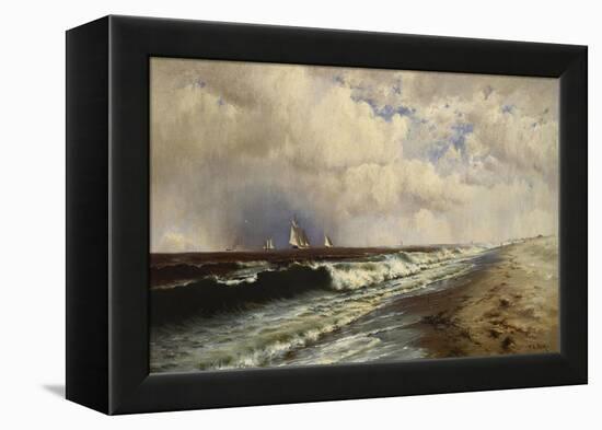 Passing Shower-Francis Augustus Silva-Framed Premier Image Canvas