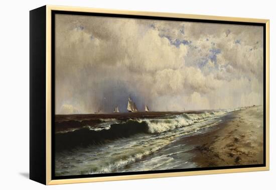 Passing Shower-Francis Augustus Silva-Framed Premier Image Canvas