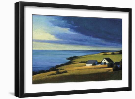 Passing Storm, Prince Edward Island-Sandy Wadlington-Framed Giclee Print