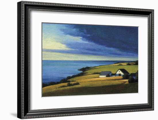 Passing Storm, Prince Edward Island-Sandy Wadlington-Framed Giclee Print
