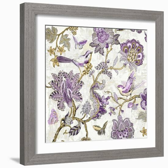 Passing Thru - Amethyst II-Reneé Campbell-Framed Art Print