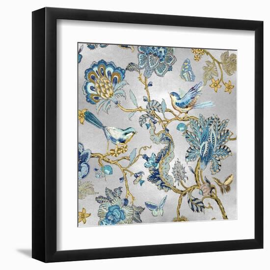 Passing Thru on Silver I-Reneé Campbell-Framed Art Print