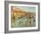 Passing Time on Brighton Beach-Robert Tyndall-Framed Giclee Print