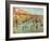 Passing Time on Brighton Beach-Robert Tyndall-Framed Giclee Print