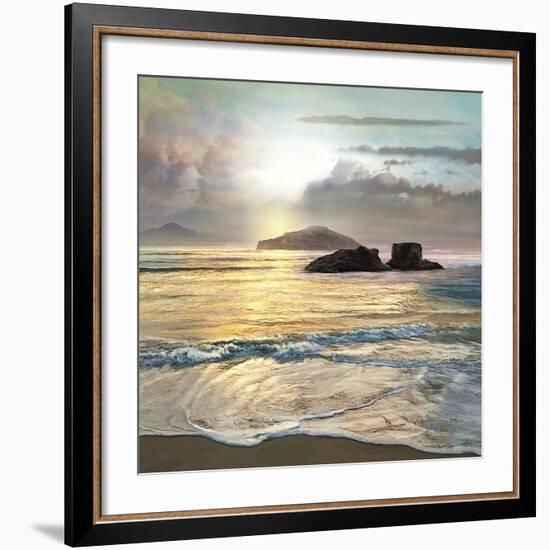 Passing-Mike Calascibetta-Framed Art Print