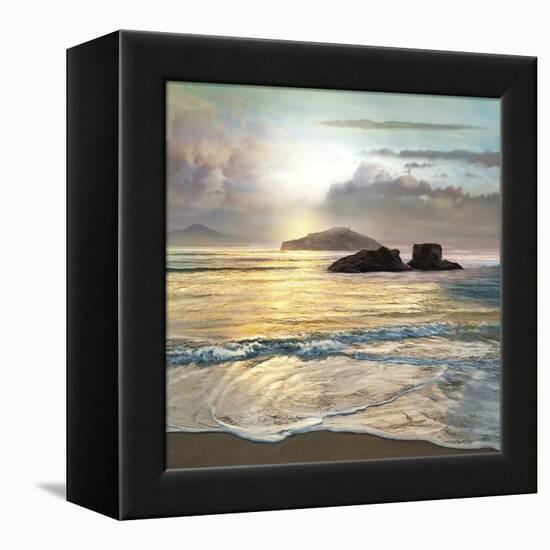 Passing-Mike Calascibetta-Framed Stretched Canvas