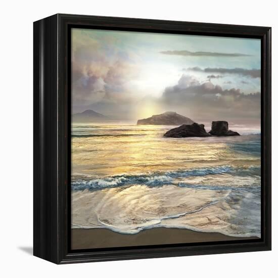 Passing-Mike Calascibetta-Framed Stretched Canvas