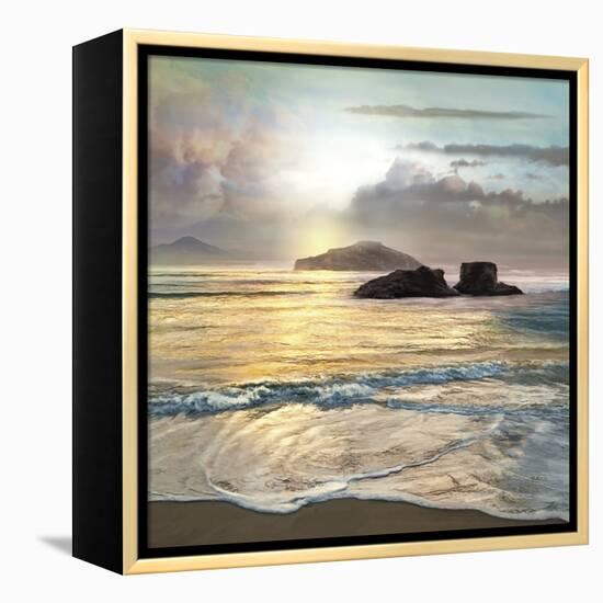 Passing-Mike Calascibetta-Framed Stretched Canvas