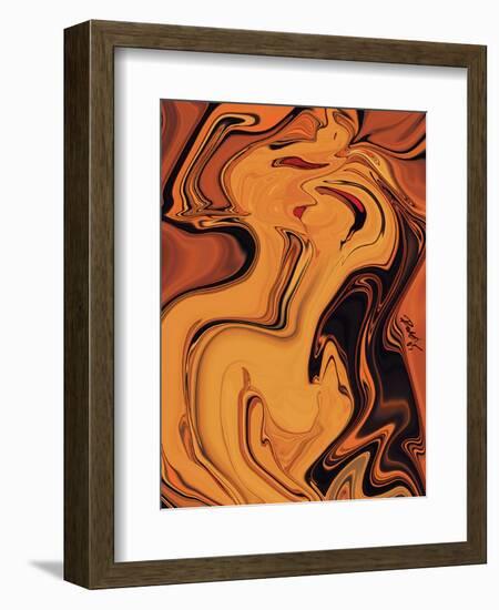 Passion 4-Rabi Khan-Framed Art Print